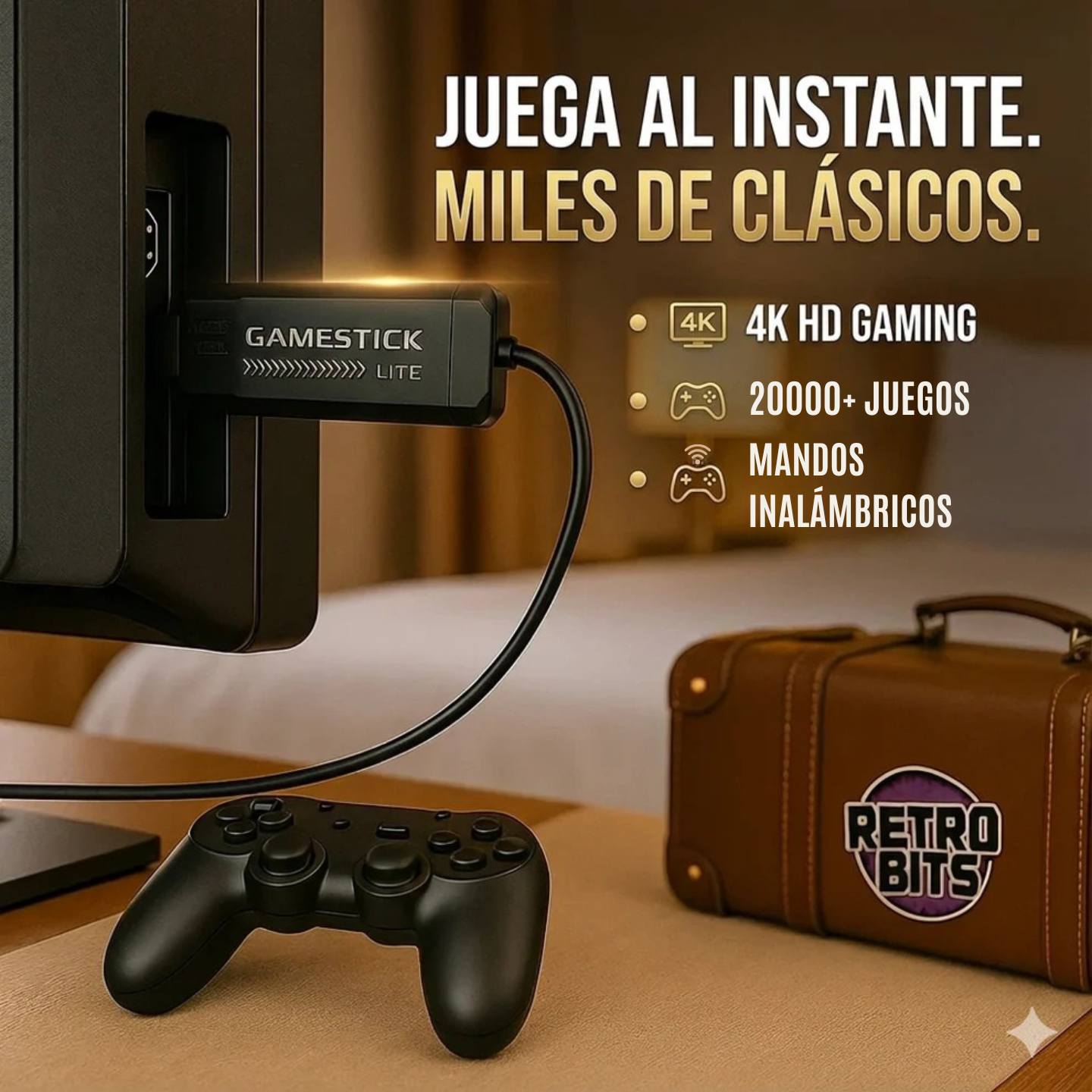 Consola Retro Inalámbrica 64gb - Edición Premium