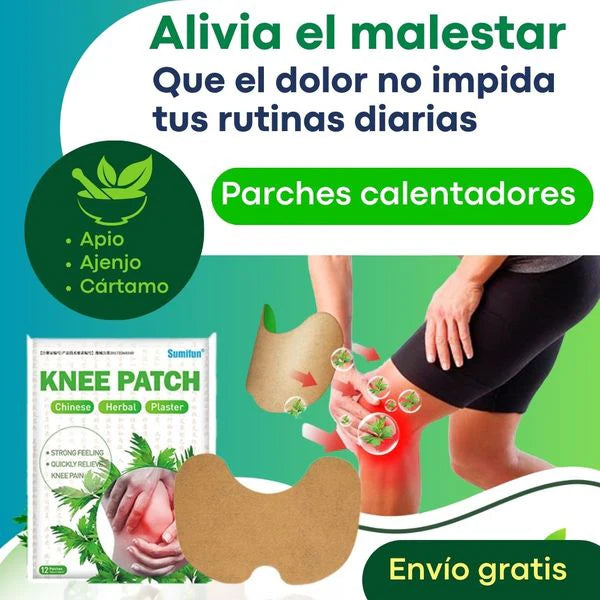 Knee Patch - El parche n°1 contra el dolor en Chile. | Pack 60 parches