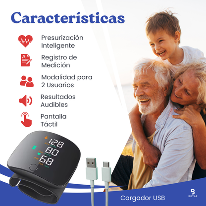 Medipress™ Tensiómetro Digital - Monitor de Presión Arterial de Brazo