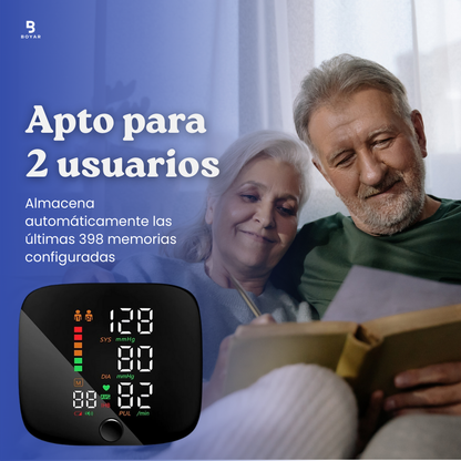 Medipress™ Tensiómetro Digital - Monitor de Presión Arterial de Brazo