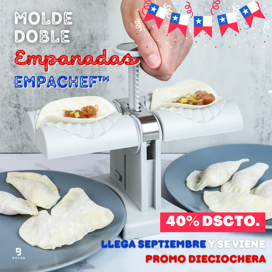Molde Doble de Empanadas - EmpaChef™