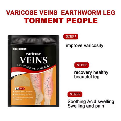 Varicose Veins - 36 Parches para el alivio de várices