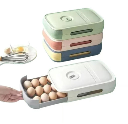 Organizador de Huevos Resistente y Apilable: La Solución que Tu Cocina Necesita