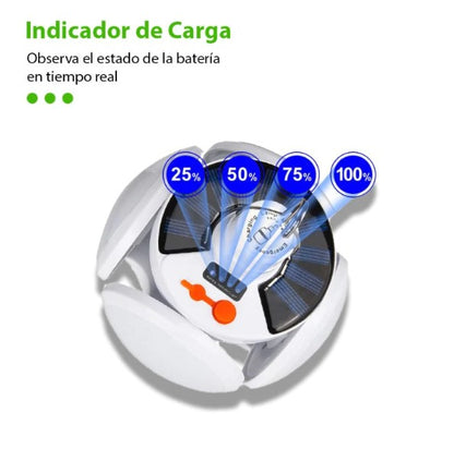 Lámpara Solar Plegable